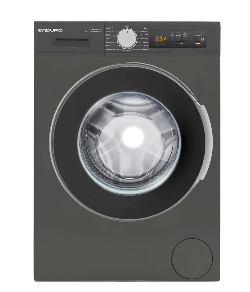MACHINE A LAVER ENDURO 6KG A+++ DARK GRIS WMT660T0DS