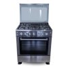 CUISINIERE ASTECH 5FEUX 80X60 INOX 80MIS
